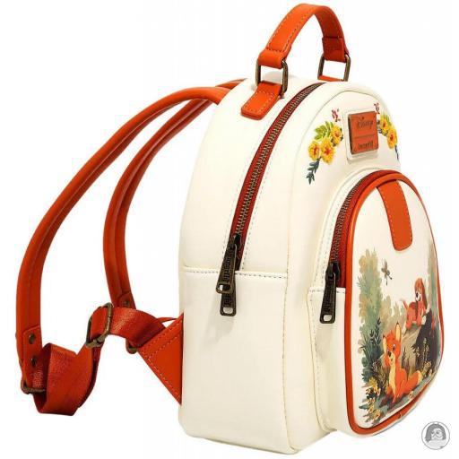 The Fox and the Hound (Disney) Fox and the Hound Floral Mini Backpack Loungefly (The Fox and the Hound (Disney))