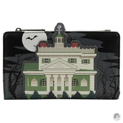 The Haunted Mansion Hitch Hikers Gate Glow Flap Wallet Loungefly (The Haunted Mansion)