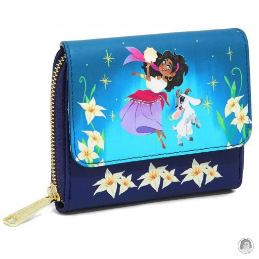 Loungefly The Hunchback of Notre Dame (Disney) The Hunchback of Notre Dame (Disney) Esméralda & Djali Floral Zip Around Wallet