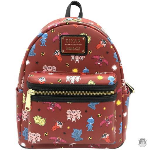 The Incredibles (Pixar) Jack Jack All Over Print Mini Backpack Loungefly (The Incredibles (Pixar))
