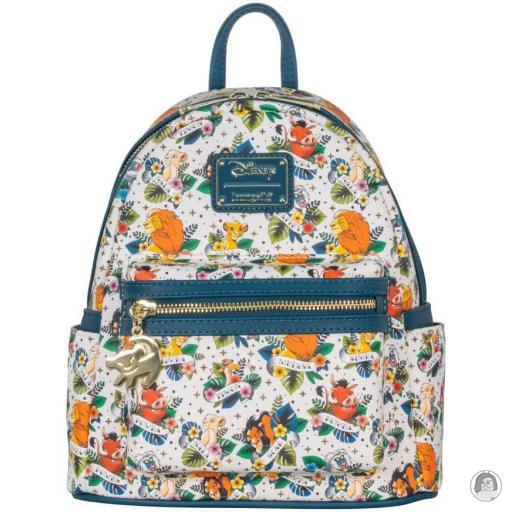 Loungefly The Lion King (Disney) The Lion King (Disney) The Lion King Tattoo All Over Print Mini Backpack