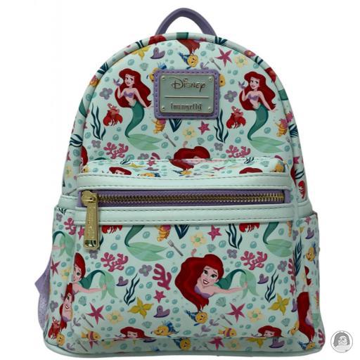 Loungefly The Little Mermaid (Disney) The Little Mermaid (Disney) Little Mermaid All Over Print Mini Backpack