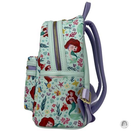The Little Mermaid (Disney) Little Mermaid All Over Print Mini Backpack Loungefly (The Little Mermaid (Disney))