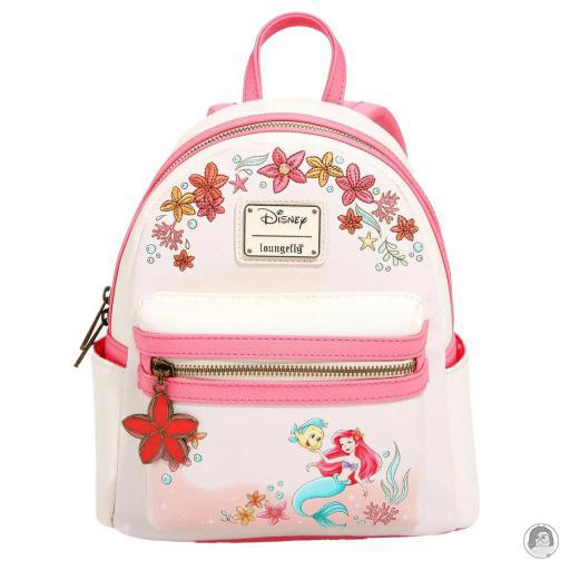 Loungefly The Little Mermaid (Disney) The Little Mermaid (Disney) The Little Mermaid Floral Mini Backpack