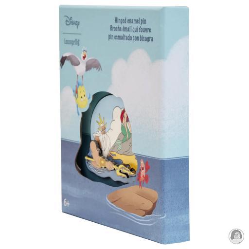 The Little Mermaid (Disney) Tritons Collector Enamel Pin Loungefly (The Little Mermaid (Disney))