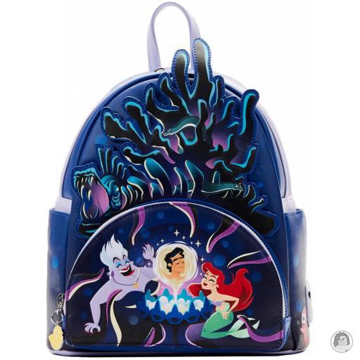 Loungefly Glow in the dark The Little Mermaid (Disney) Ursula Lair Glow Mini Backpack