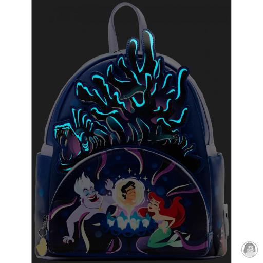 The Little Mermaid (Disney) Ursula Lair Glow Mini Backpack Loungefly (The Little Mermaid (Disney))