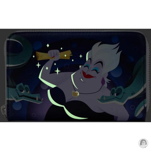 The Little Mermaid (Disney) Ursula Lair Glow Zip Around Wallet Loungefly (The Little Mermaid (Disney))