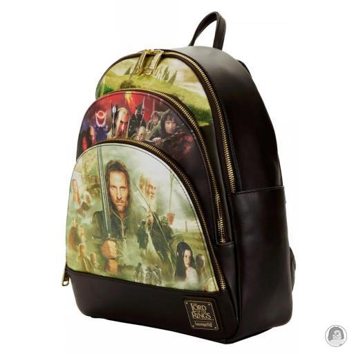 The Lord Of The Rings Lord of the Rings Trilogy Triple Pocket Mini Backpack Loungefly (The Lord Of The Rings)