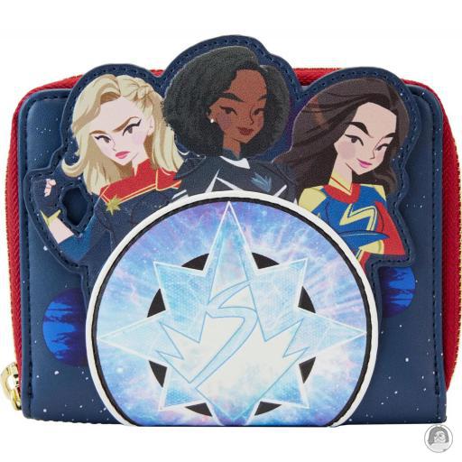 The Marvels (Marvel) Group Zip Around Wallet Loungefly (The Marvels (Marvel))