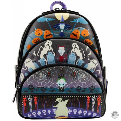 Loungefly The Nightmare before Christmas (Disney) Wheel Oogie Boogie Glow Mini Backpack