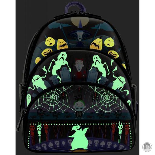 The Nightmare before Christmas (Disney) Wheel Oogie Boogie Glow Mini Backpack Loungefly (The Nightmare before Christmas (Disney))