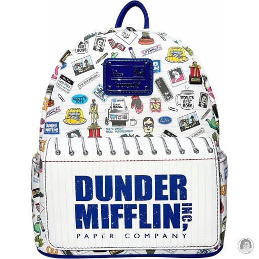Loungefly The Office The Office Dunder Mifflin All Over Print Mini Backpack