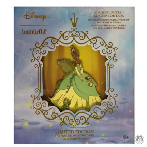 Loungefly Glow in the dark The Princess and the Frog (Disney) Tiana Glow Enamel Pin