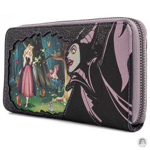 The Sleeping Beauty (Disney) Maleficent Villains Scene Zip Around Wallet Loungefly (The Sleeping Beauty (Disney))
