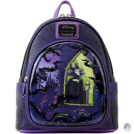 Loungefly The Sleeping Beauty (Disney) Maleficent Window Box Mini Backpack