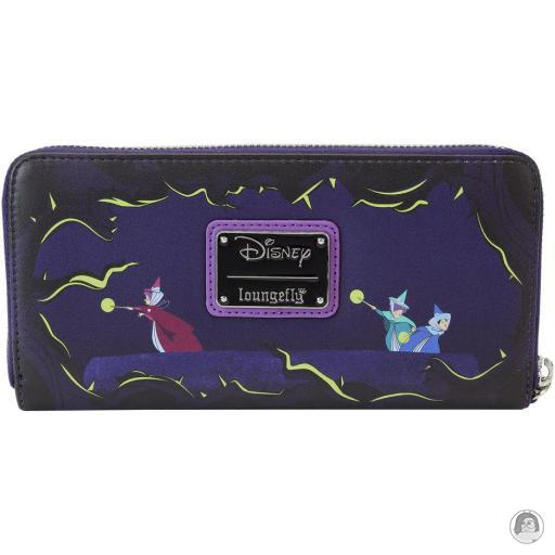 The Sleeping Beauty (Disney) Maleficent Window Box Zip Around Wallet Loungefly (The Sleeping Beauty (Disney))