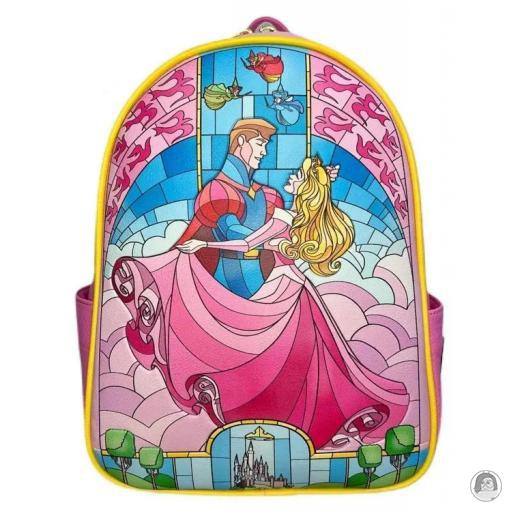 Loungefly The Sleeping Beauty (Disney) Stained Glass Sleeping Beauty Mini Backpack