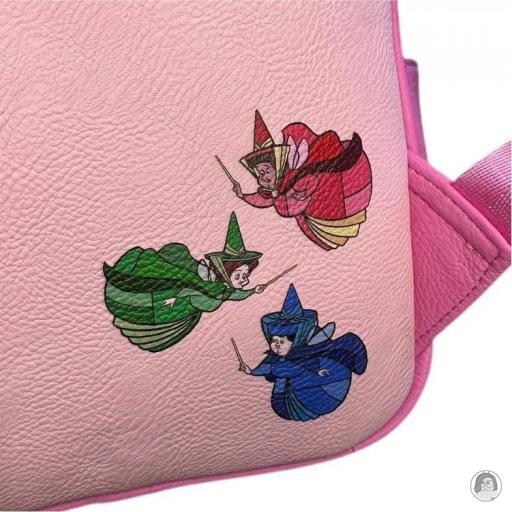 The Sleeping Beauty (Disney) Stained Glass Sleeping Beauty Mini Backpack Loungefly (The Sleeping Beauty (Disney))