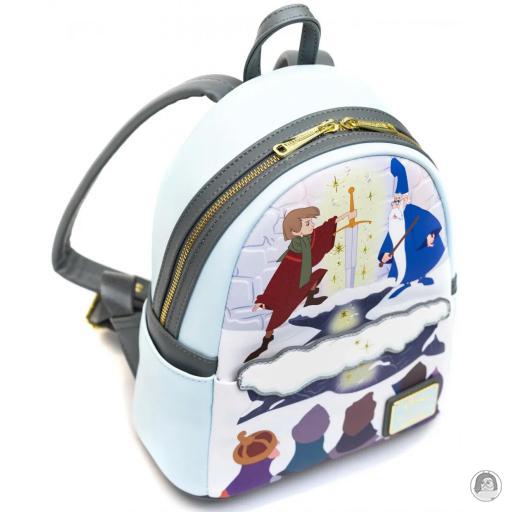 The Sword in The Stone (Disney) Merlin and Arthur Sword in the Rock Mini Backpack Loungefly (The Sword in The Stone (Disney))