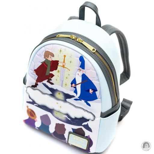 The Sword in The Stone (Disney) Merlin and Arthur Sword in the Rock Mini Backpack Loungefly (The Sword in The Stone (Disney))