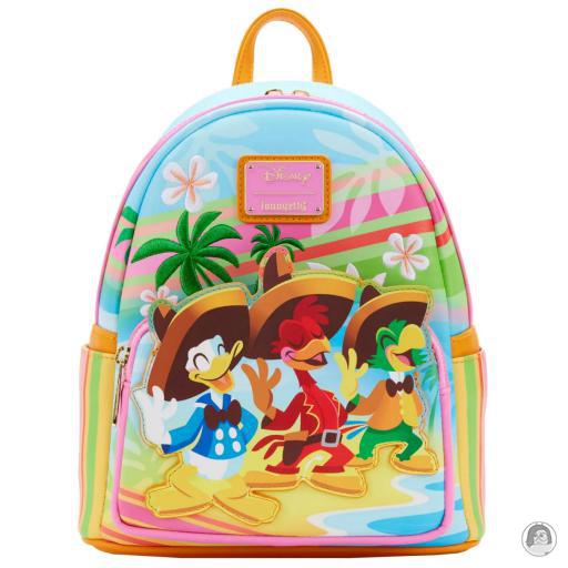Loungefly Mini backpacks The Three Caballeros (Disney) Beach Scene Mini Backpack