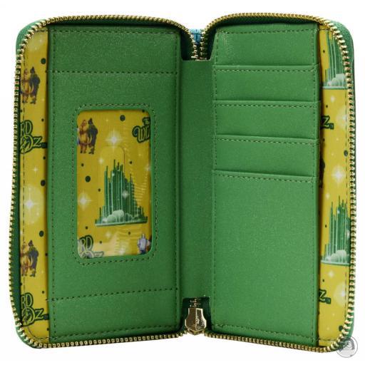 The Wizard of Oz Emerald City Zip Around Wallet Loungefly (The Wizard of Oz)