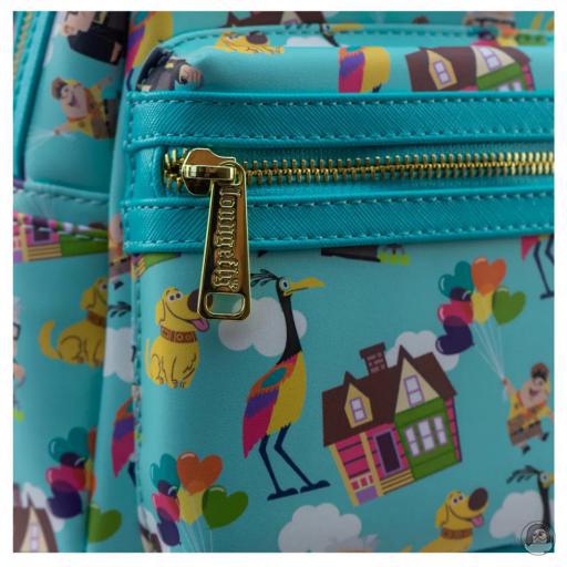 Up (Pixar) Up Characters All Over Print Mini Backpack Loungefly (Up (Pixar))