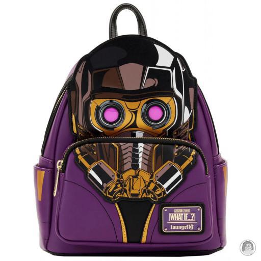 Loungefly Glow in the dark What If...? (Marvel) Star-Lord Cosplay Mini Backpack