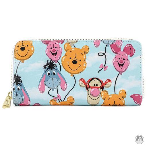 Winnie The Pooh (Disney) Balloon Friends Zip Around Wallet Loungefly (Winnie The Pooh (Disney))