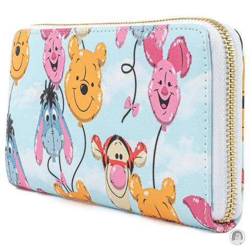 Winnie The Pooh (Disney) Balloon Friends Zip Around Wallet Loungefly (Winnie The Pooh (Disney))