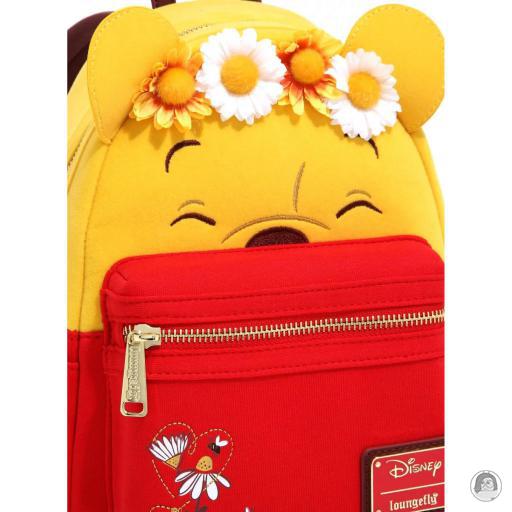 Winnie The Pooh (Disney) Floral Crown Flocked Cosplay Mini Backpack Loungefly (Winnie The Pooh (Disney))
