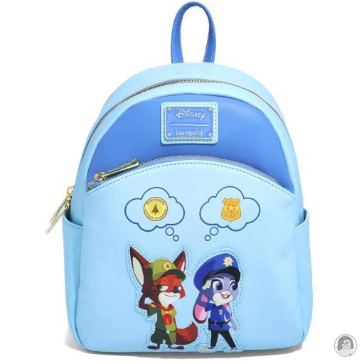 Loungefly Zootopia (Disney) Zootopia (Disney) Kid Nick & Judy Mini Backpack